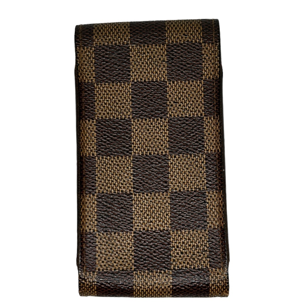 LOUIS VUITTON EUC VINTAGE DAMIER EBENE CASE - Picture 2 of 14